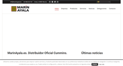 Desktop Screenshot of marinayala.es